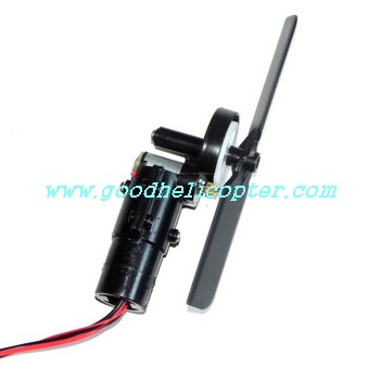 fxd-a68690 helicopter parts tail motor + tail motor deck + tail blade